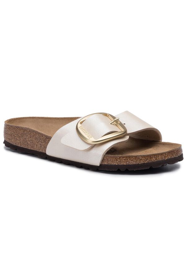 Klapki Birkenstock. Kolor: beżowy