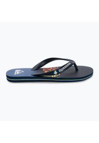 Japonki plażowe dla dzieci Quiksilver Molokai Art B Sndl. Okazja: na plażę. Kolor: niebieski. Styl: sportowy