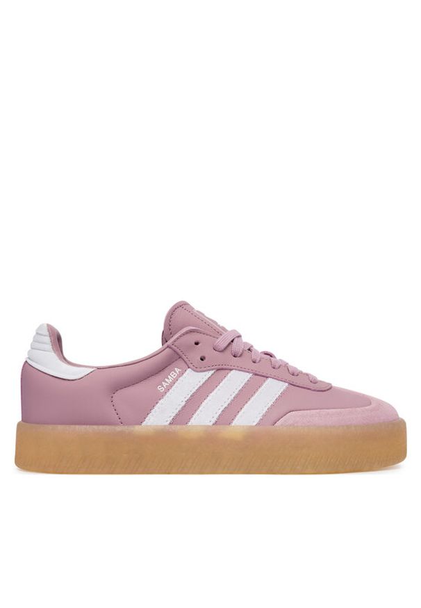 Adidas - adidas Sneakersy Sambae KI2150 Różowy. Kolor: różowy. Materiał: skóra