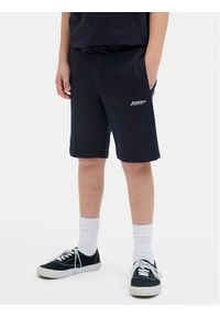 Jack & Jones - Jack&Jones Szorty sportowe Gordon 12270663 Granatowy Slim Fit. Kolor: niebieski. Materiał: bawełna. Styl: sportowy