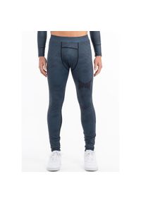 TAPOUT - Legginsy o dopasowanym kroju Tapout Mapleton. Kolor: wielokolorowy, niebieski, czarny. Sport: joga i pilates #1