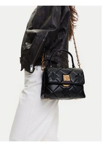 Steve Madden Torebka Brutus SM13001717 Czarny. Kolor: czarny. Materiał: skórzane