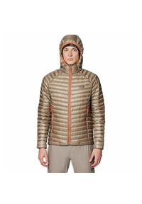 MOUNTAIN HARDWEAR - Kurtka z kapturem Mountain Hardwear Ghost Whisperer™. Typ kołnierza: kaptur. Kolor: brązowy. Materiał: puch. Sport: turystyka piesza #1