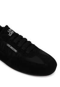 Love Moschino - LOVE MOSCHINO Sneakersy JA10411G0OIND00A Czarny. Kolor: czarny. Materiał: skóra, zamsz #4