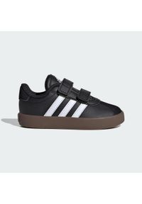 Adidas - Buty VL Court 3.0 Skateboarding Kids. Kolor: biały, wielokolorowy, czarny. Sport: skateboard