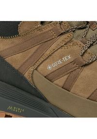 Clarks Trapery ATLTrekRiseGtx GORE-TEX 261726927 Khaki. Kolor: brązowy. Materiał: skóra, zamsz. Technologia: Gore-Tex #3