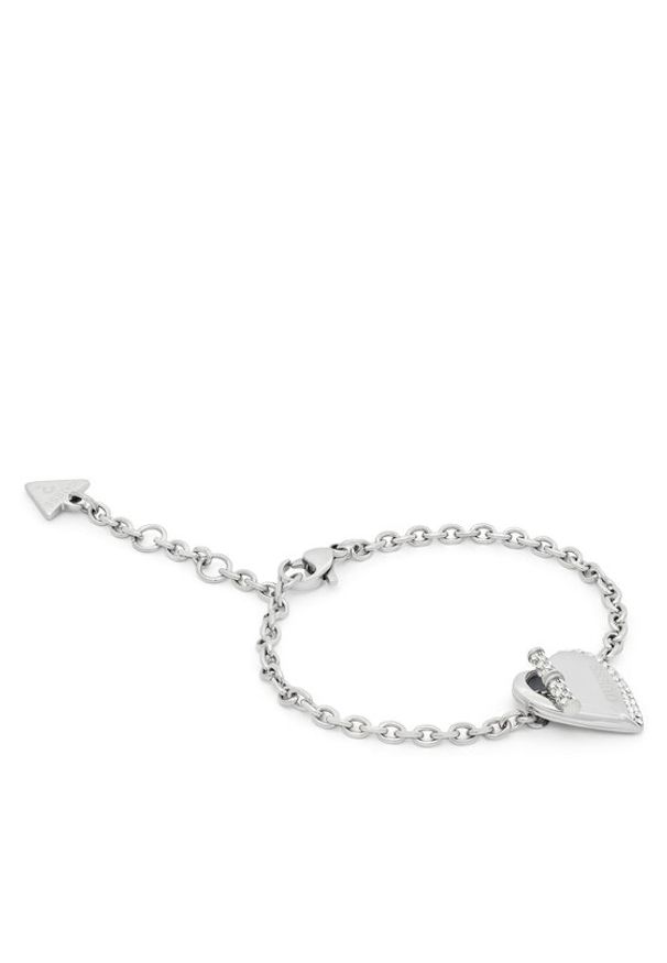 Guess Bransoletka JUBB06 074JW Srebrny. Materiał: ze stali nierdzewnej, ze stali. Kolor: srebrny
