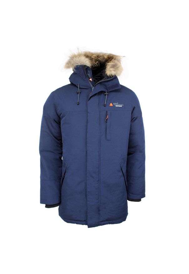 PEAK MOUNTAIN - Parka Peak Mountain Cogan. Kolor: wielokolorowy, niebieski, szary. Sezon: zima