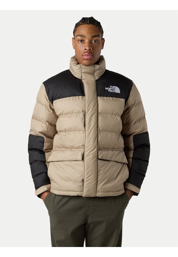The North Face Kurtka zimowa Limbara NF0A89EG Beżowy Regular Fit. Kolor: beżowy. Materiał: syntetyk. Sezon: zima