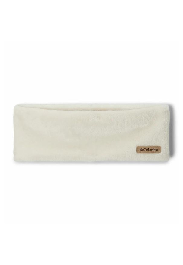 columbia - Opaska Polarowa na głowę Unisex Columbia Fire Side Plush Headband. Kolor: beżowy. Materiał: polar. Sezon: zima