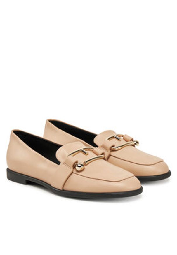 Furla Lordsy Nuvola Loafer YI48FNU X30000 B4L00 Różowy. Kolor: różowy. Materiał: skóra