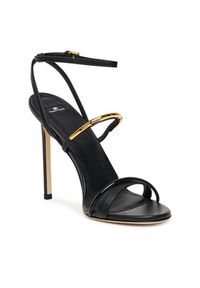 Elisabetta Franchi Sandały SA-14C-57E2-V620 Czarny. Kolor: czarny. Materiał: skóra #3