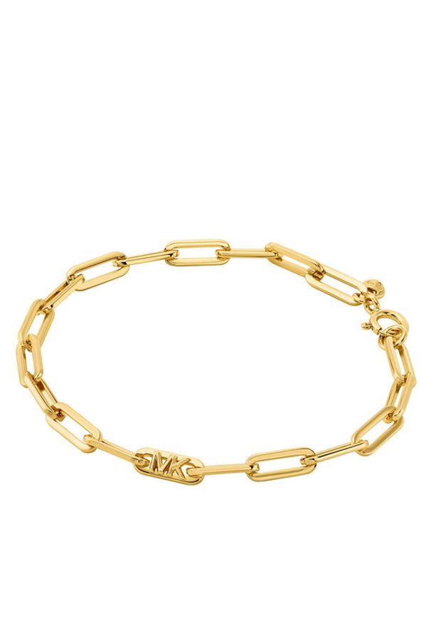 Michael Kors Bransoletka MKC174400710 Złoty. Materiał: srebrne. Kolor: złoty