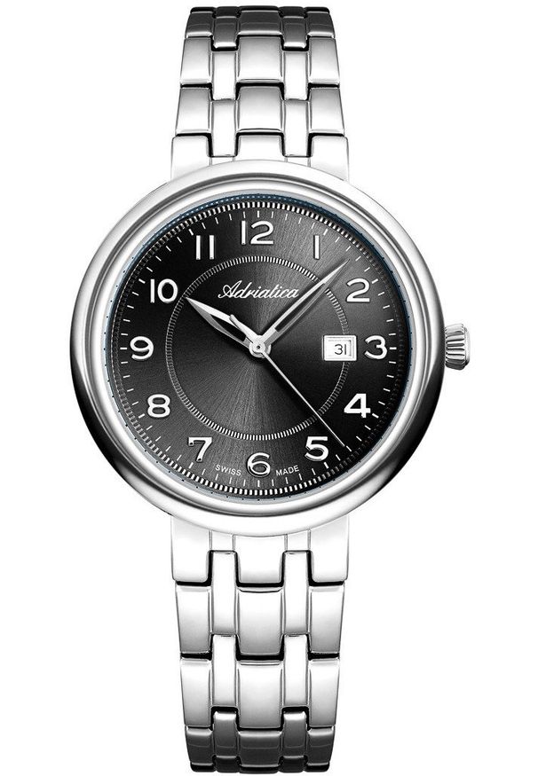 Zegarek damski Adriatica A3832.5126Q srebrny. Kolor: srebrny