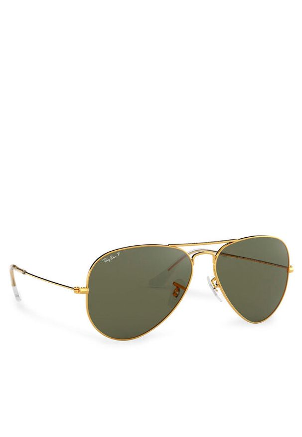 Ray-Ban Okulary przeciwsłoneczne Aviator 0RB3025 Złoty. Kolor: złoty