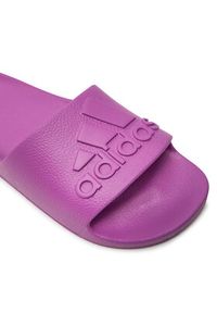 Adidas - adidas Klapki Adilette Aqua Slides IE8917 Fioletowy. Kolor: fioletowy. Materiał: skóra