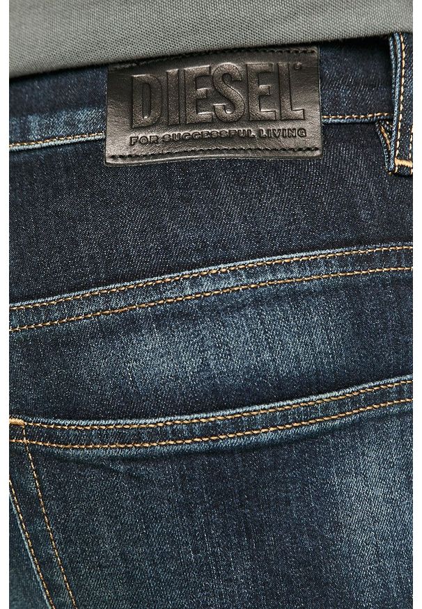Diesel - Jeansy D-Amny. Kolor: niebieski