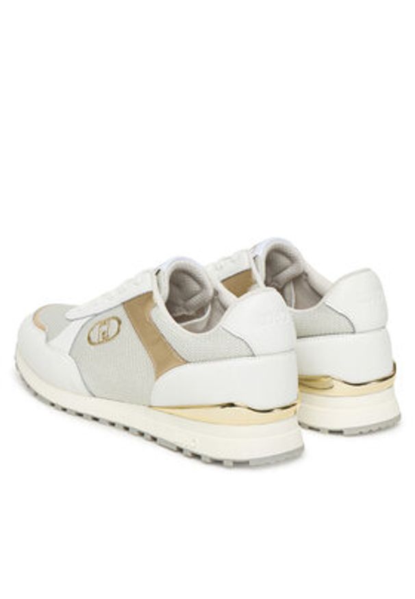 Liu Jo Sneakersy Maxi Wonder 01 BF5009 PX685 Biały. Kolor: biały. Materiał: skóra