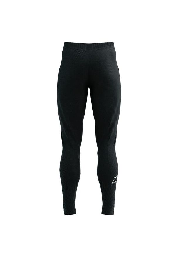Spodnie męskie Compressport Seamless Pants. Kolor: czarny. Długość: długie