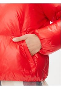 TOMMY HILFIGER - Tommy Hilfiger Kurtka puchowa New York Gloss WW0WW40836 Czerwony Relaxed Fit. Kolor: czerwony. Materiał: syntetyk #4