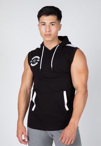 GORILLA WEAR - Oswego S Z kapturem Koszulka - Czarny. Typ kołnierza: kaptur. Kolor: czarny. Długość rękawa: bez rękawów