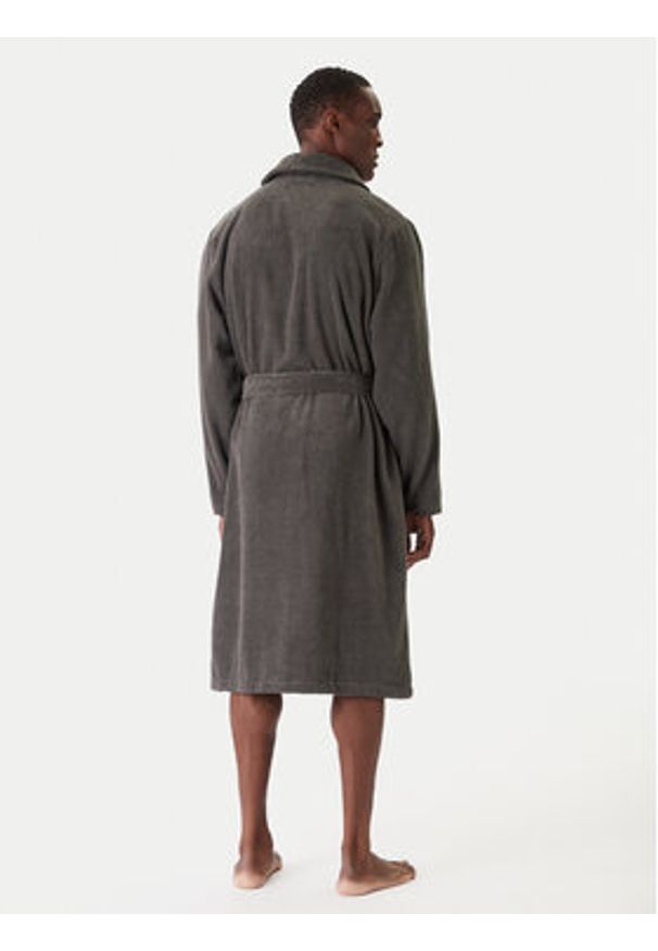 TOMMY HILFIGER - Tommy Hilfiger Szlafrok 2S87905539 Szary. Kolor: szary. Materiał: bawełna