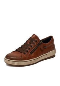 Remonte Sneakersy D0700-22 Brązowy. Kolor: brązowy. Materiał: skóra #3