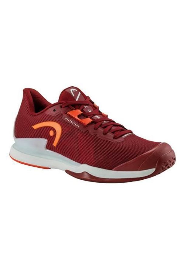 Head - Buty do tenisa męskie HEAD Sprint Pro 3.5. Zapięcie: sznurówki. Kolor: czerwony. Materiał: syntetyk, tkanina, materiał. Szerokość cholewki: normalna. Sport: tenis, bieganie