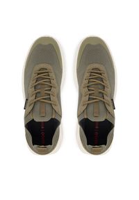 Hugo - HUGO Sneakersy Leon 50557868 Zielony. Kolor: zielony. Materiał: materiał #6