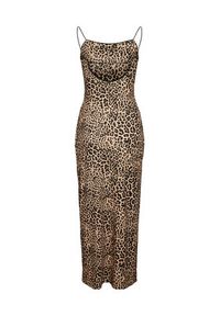 Noisy may - Noisy May Sukienka letnia Avery 27034320 Brązowy Slim Fit. Kolor: brązowy. Materiał: syntetyk. Sezon: lato