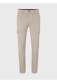 Tom Tailor Denim Spodnie materiałowe 1032860 Szary Slim Fit. Kolor: szary. Materiał: materiał, bawełna #4