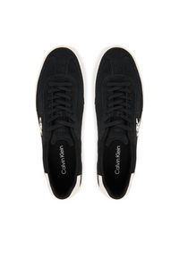 Calvin Klein Sneakersy Low Prof Cupsole Su HM0HM02125 Czarny. Kolor: czarny. Materiał: zamsz, skóra #5