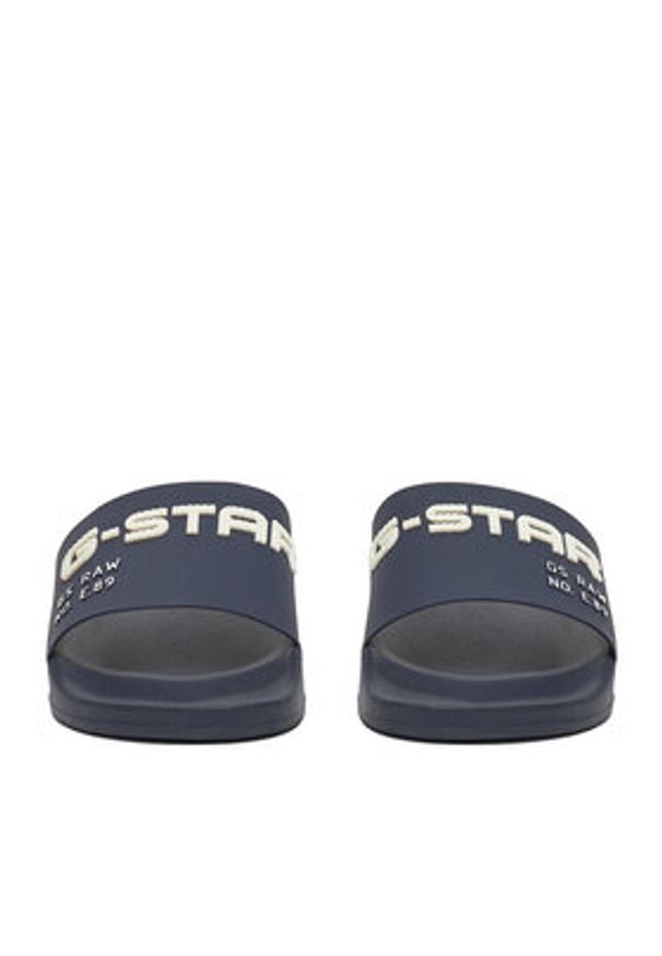 G-Star RAW - G-Star Raw Klapki SS25-3C096-M Granatowy. Kolor: niebieski. Materiał: syntetyk