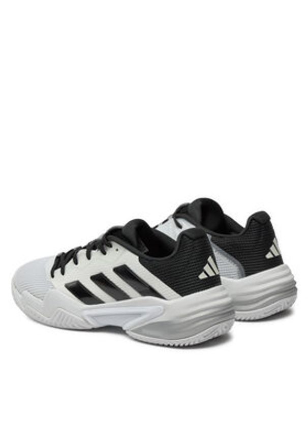 Adidas - adidas Buty do tenisa Barricade 13 Tennis IF0465 Biały. Kolor: biały. Materiał: mesh, materiał. Sport: tenis