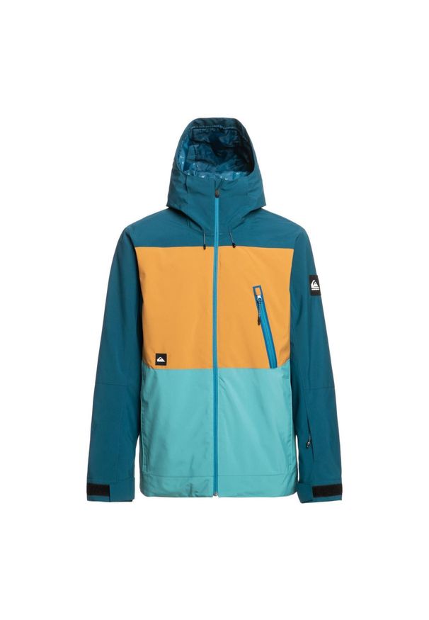 Kurtka snowboardowa męska Quiksilver Sycamore. Kolor: niebieski. Sport: snowboard