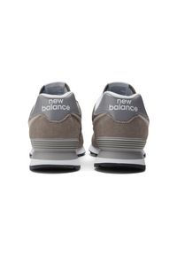 Buty męskie New Balance ML574EVG – szare. Okazja: na co dzień. Kolor: szary. Materiał: guma, zamsz, syntetyk, materiał. Szerokość cholewki: normalna. Model: New Balance 574 #6
