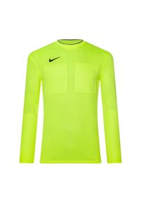 Longsleeve piłkarski męski Nike Dri-FIT Referee II. Kolor: żółty. Długość rękawa: długi rękaw. Technologia: Dri-Fit (Nike). Sport: piłka nożna #1