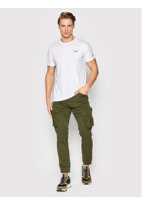 Pepe Jeans T-Shirt Original Basic 3 N PM508212 Biały Slim Fit. Kolor: biały. Materiał: bawełna #35