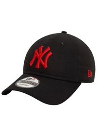 New Era - Czapka z daszkiem męska 9TWENTY League Essentials New York Yankees Cap. Kolor: czarny. Materiał: bawełna. Styl: casual #1