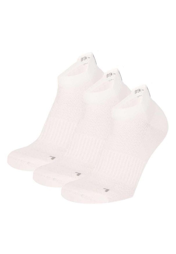 XTREME SOCKSWEAR - Xtreme Skarpety do tenisówek fitness, 3 par, biały. Kolor: biały. Sport: fitness