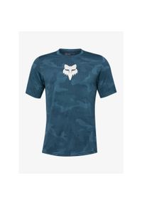 Fox Racing - Koszulka rowerowa męska Fox Ranger Tru Dri SS Jersey. Kolor: niebieski. Materiał: jersey. Sport: kolarstwo #1