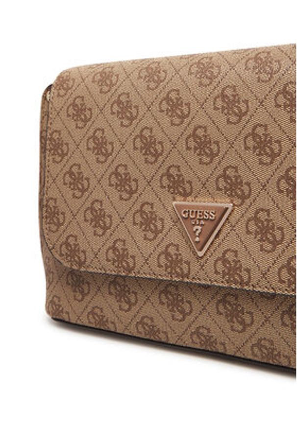 Guess Torebka Meridian II HWSG69 74200 Brązowy. Kolor: brązowy. Materiał: skórzane