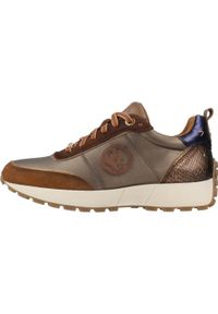 Carmela - Buty CARMELA 162699C Brązowy. Kolor: brązowy. Materiał: tkanina, skóra. Styl: sportowy