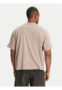 Jack & Jones T-Shirt Retreat 12277886 Beżowy Oversize. Kolor: beżowy. Materiał: bawełna #4