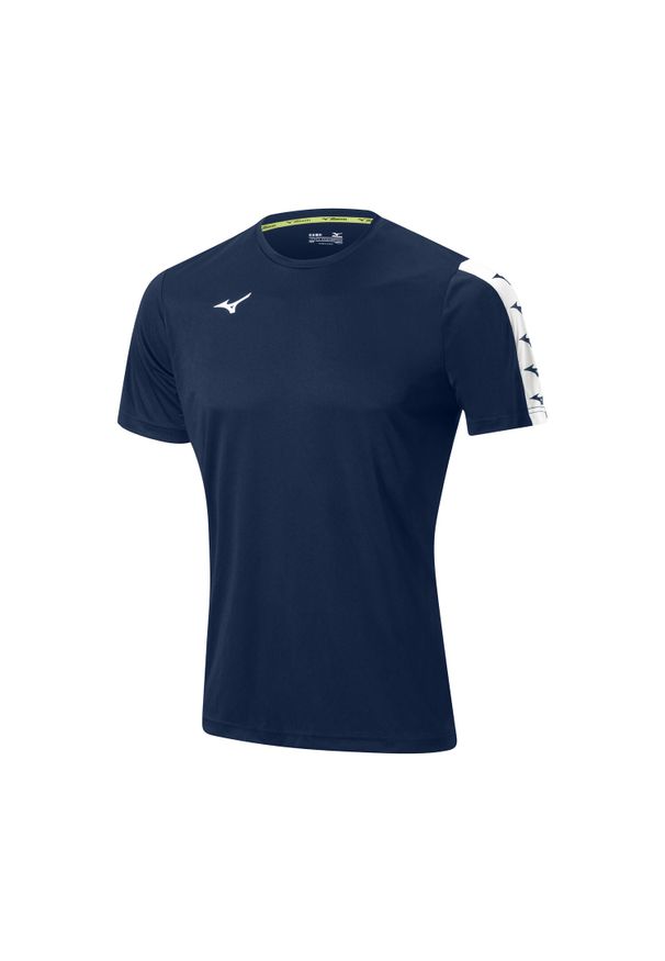 Koszulka Mizuno Nara Tee. Kolor: niebieski. Sport: fitness