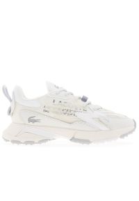 Buty damskie Lacoste L003 Neo Tech 749SFA0013-65T - białe. Kolor: biały. Materiał: guma, tkanina, skóra, zamsz, poliester, materiał, syntetyk. Szerokość cholewki: normalna