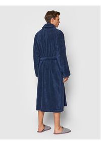 Polo Ralph Lauren Szlafrok 714853990001 Granatowy. Typ kołnierza: polo. Kolor: niebieski. Materiał: bawełna #4