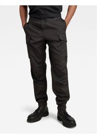 G-Star RAW - G-Star Raw Joggery Combat D22556-D384-6484 Czarny Relaxed Fit. Kolor: czarny. Materiał: bawełna #1