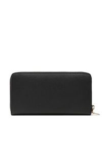 Geox Duży Portfel Damski D.Wallet D35K3A B0039 C9999 Czarny. Kolor: czarny. Materiał: skóra