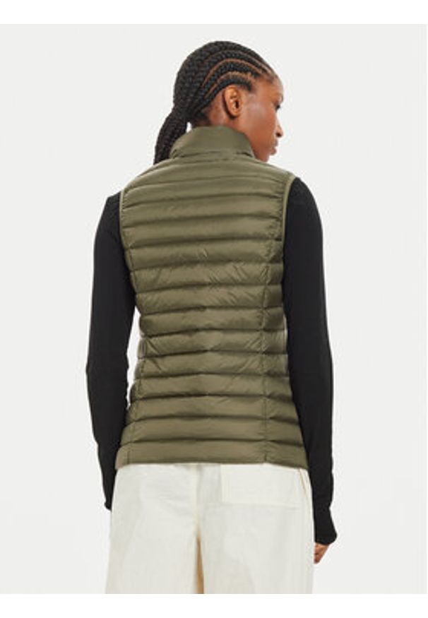 Jott Bezrękawnik Seda P000WDOW04 Khaki Slim Fit. Kolor: brązowy. Materiał: syntetyk. Długość rękawa: bez rękawów